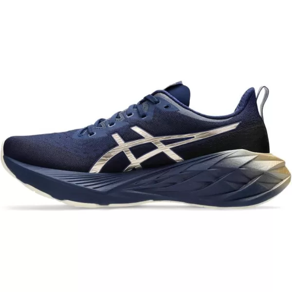 imageASICS Mens NOVABLAST 4 Running ShoeBlue ExpanseChampagne