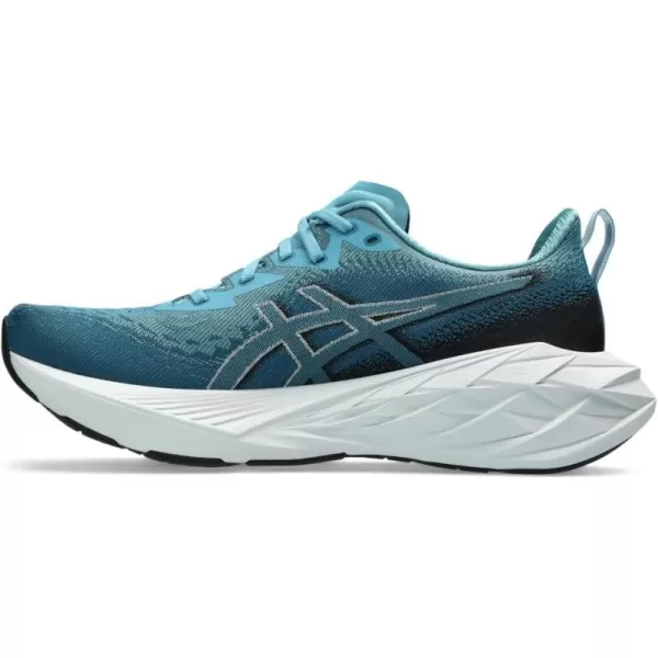imageASICS Mens NOVABLAST 4 Running ShoeBlue TealEvening Teal