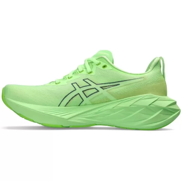 imageASICS Mens NOVABLAST 4 Running ShoeIlluminate GreenLime Burst