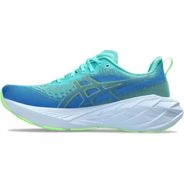imageASICS Mens NOVABLAST 4 Running ShoeLiteshowSea Glass