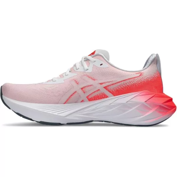 imageASICS Mens NOVABLAST 4 Running ShoeWhiteSunrise Red