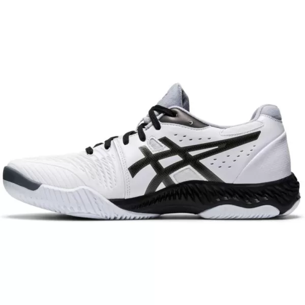 imageASICS Mens Netburner Ballistic FlyteFoam 2 Volleyball ShoesWhiteGunmetal