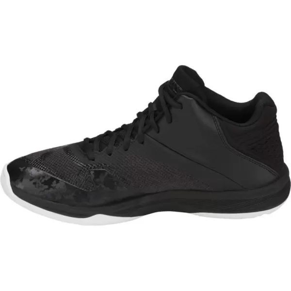 imageASICS Mens Netburner Ballistic FlyteFoam Mid Top Volleyball ShoesBlackBlack