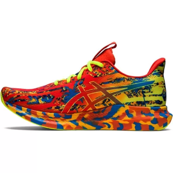 imageASICS Mens Noosa TRI 14 Running ShoesCherry TomatoSafety Yellow