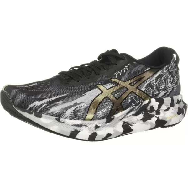 imageASICS Mens Noosa Tri 13 Running ShoesBlackPure Gold