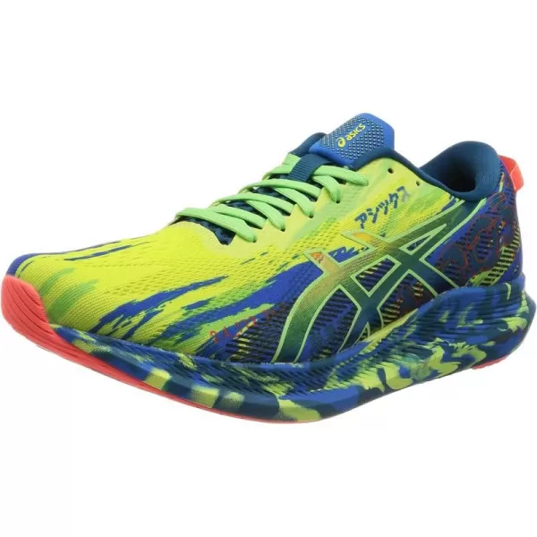 imageASICS Mens Noosa Tri 13 Running ShoesGlow YellowBright Lime