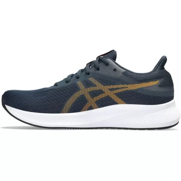 imageASICS Mens Patriot 13 Running ShoesFrench BlueBright Orange