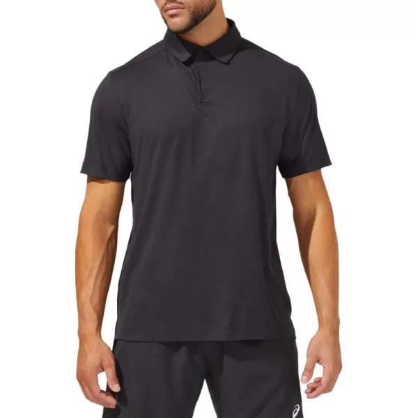 imageASICS Mens Performance Polo Training ApparelPerformance Black