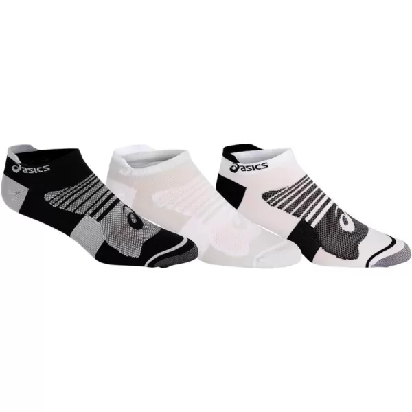 imageASICS Mens QUICK LYTE PLUS 3PK Training AccessoriesBrilliant WhitePerformance Black