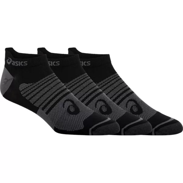 imageASICS Mens QUICK LYTE PLUS 3PK Training AccessoriesPerformance BlackCarrier Grey