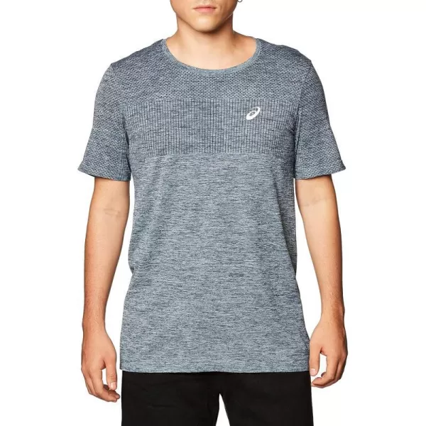 imageASICS Mens Race Seamless Short Sleeve Running ApparelFrench Blue