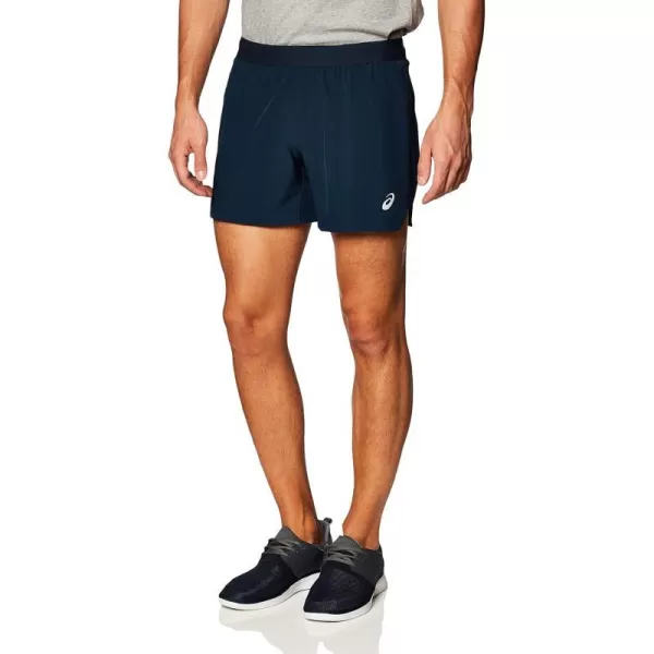 imageASICS Mens Road 5 Short Running ClothesFrench Blue