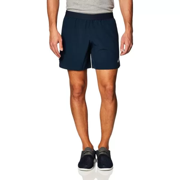 imageASICS Mens Road 7IN Short Running ApparelFrench Blue