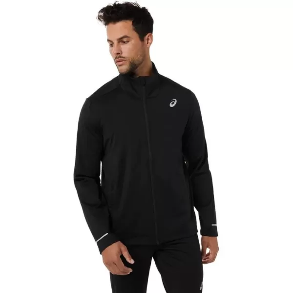 imageASICS Mens Run Lite Show Jacket Running ApparelASICS Mens Run Lite Show Jacket Running Apparel
