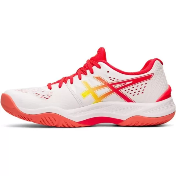 imageASICS Mens Sky Elite FlyteFoam Volleyball ShoeWhiteLaser Pink