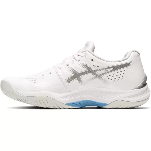 imageASICS Mens Sky Elite FlyteFoam Volleyball ShoeWhitePure Silver