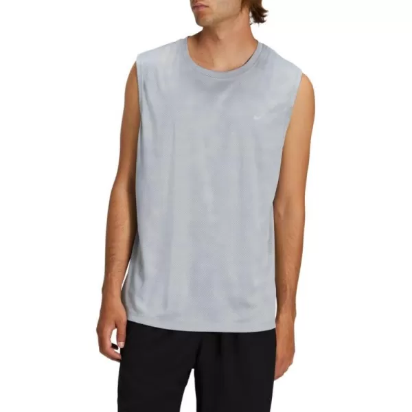 imageASICS Mens Sleeveless Speed Lyte Top Running ApparelPiedmont Grey Linear Illusion Print
