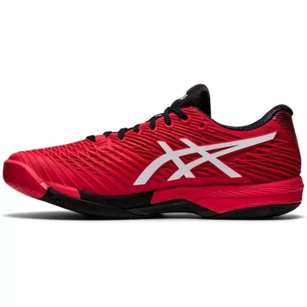 imageASICS Mens Solution Speed FlyteFoam 2 Tennis ShoesElectric RedWhite