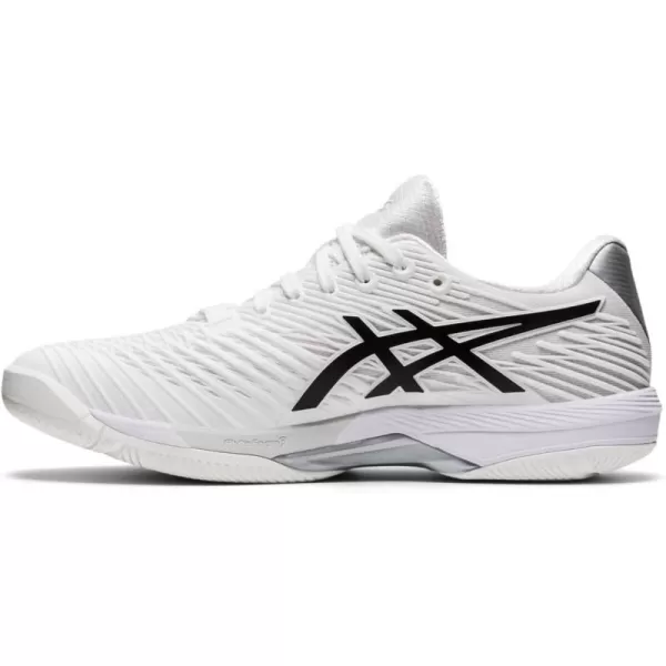 imageASICS Mens Solution Speed FlyteFoam 2 Tennis ShoesWhiteBlack