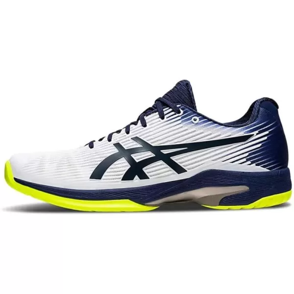 imageASICS Mens Solution Speed FlyteFoam Tennis ShoesWhitePeacoat