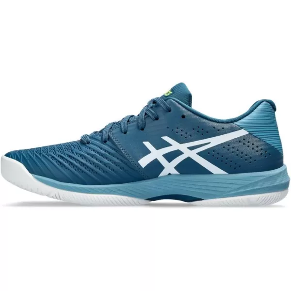 imageASICS Mens Solution Swift FlyteFoam Tennis ShoesRestful TealWhite