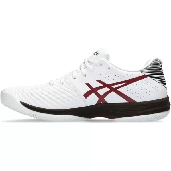 imageASICS Mens Solution Swift FlyteFoam Tennis ShoesWhiteAntique Red