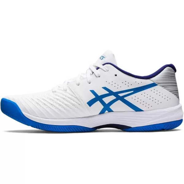 imageASICS Mens Solution Swift FlyteFoam Tennis ShoesWhiteElectric Blue