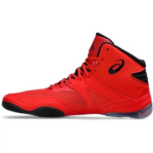 imageASICS Mens Split Elite Wrestling ShoesClassic RedBlack