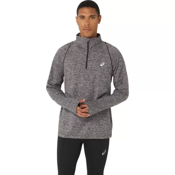 imageASICS Mens THERMOPOLIS QUARTER ZIP ApparelDark Auburn Heather