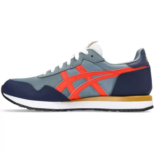 imageASICS Mens Tiger Runner II Sportstyle ShoesIroncladCherry Tomato