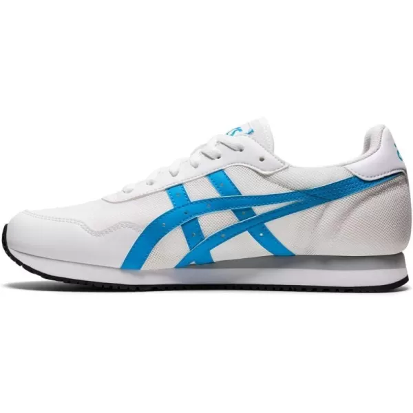 imageASICS Mens Tiger Runner ShoesWhiteAizuri Blue