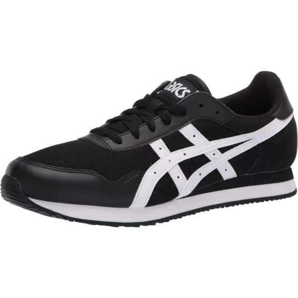 imageASICS Mens Tiger Runner Sportstyle ShoesBlackWhite