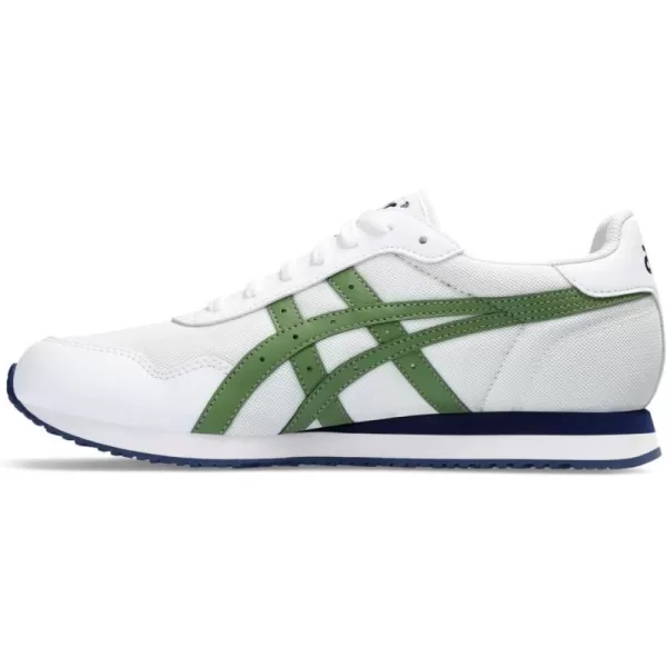 imageASICS Mens Tiger Runner Sportstyle ShoesWhiteCedar Green