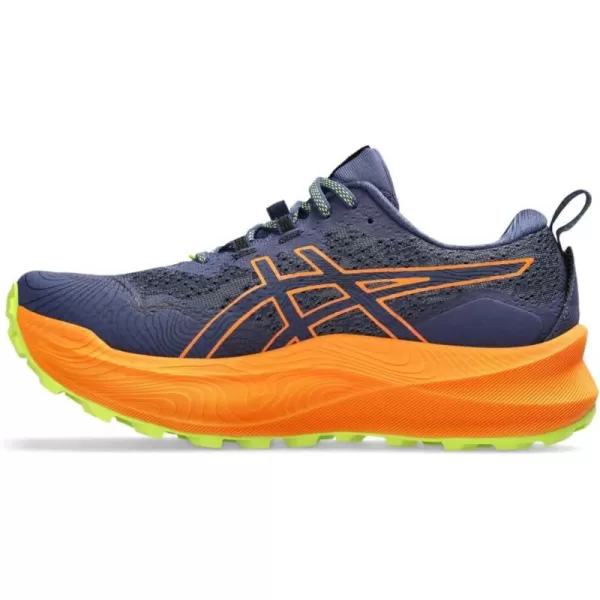 imageASICS Mens Trabuco Max 2 Running ShoesDeep OceanBright Orange