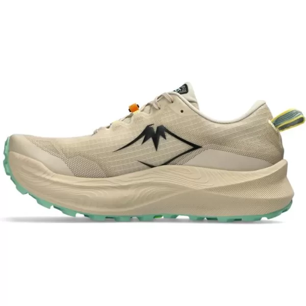 imageASICS Mens Trabuco Max 2 Running ShoesFeather GreyBlack