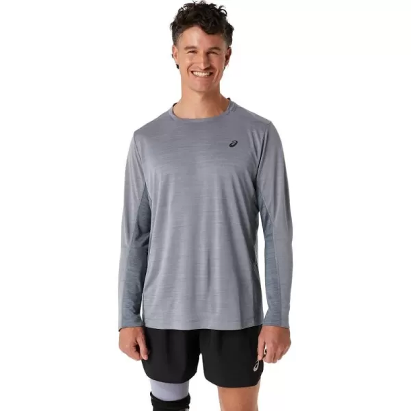 imageASICS Mens Train SANA Long Sleeve ApparelSheet RockMetropolis