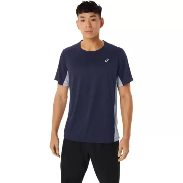 imageASICS Mens Train SANA Short Sleeve ApparelPeacoatSheet Rock