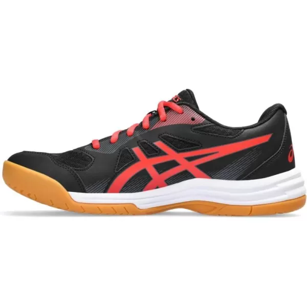 imageASICS Mens Upcourt 5 Volleyball ShoesBlackClassic Red