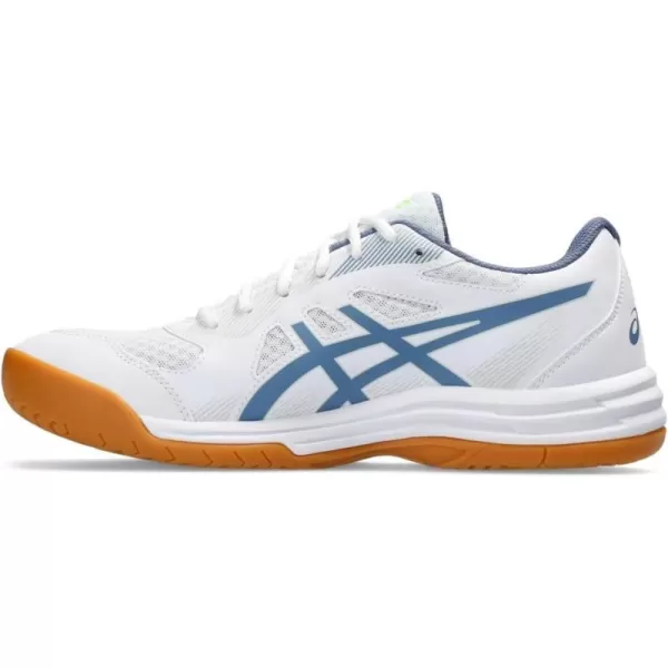 imageASICS Mens Upcourt 5 Volleyball ShoesWhiteDenim Blue