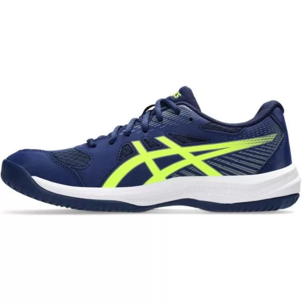 imageASICS Mens Upcourt 6 Indoor Sport ShoesBlue ExpanseSafety Yellow