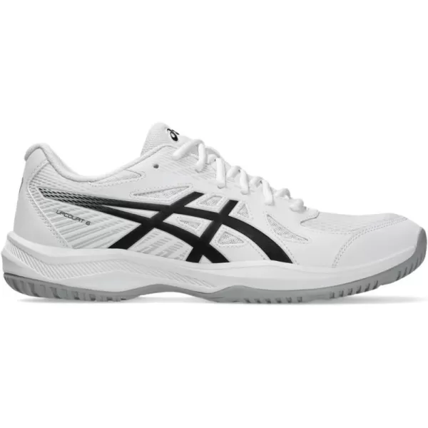 imageASICS Mens Upcourt 6 Indoor Sport ShoesWhiteBlack