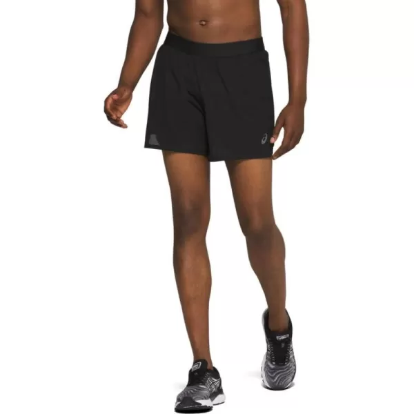 imageASICS Mens Ventilate 2N1 5 Short Running ApparelPerformance Black