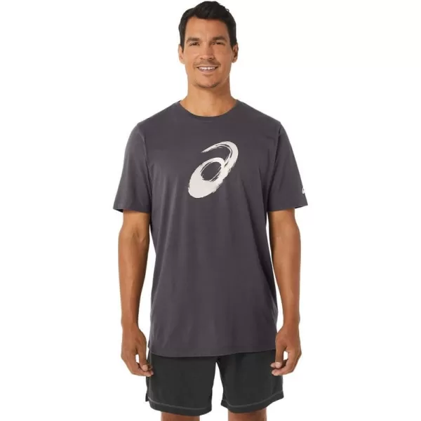 imageASICS Mens XG Paintbrush Short Sleeve TEE Training ApparelDark Grey Heather