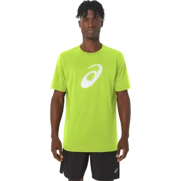 imageASICS Mens XG Paintbrush Short Sleeve Tee Training ApparelLime Zest