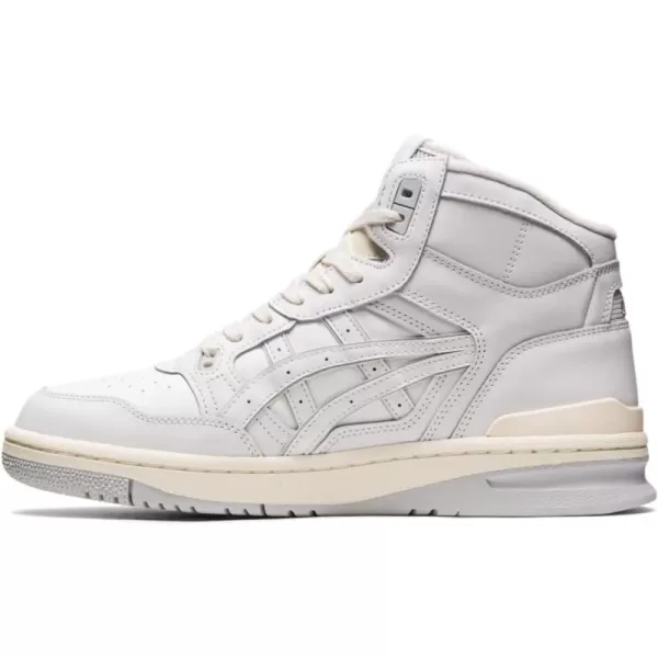 imageASICS Unisex EX89 Mid Top Sportstyle ShoesWhiteWhite