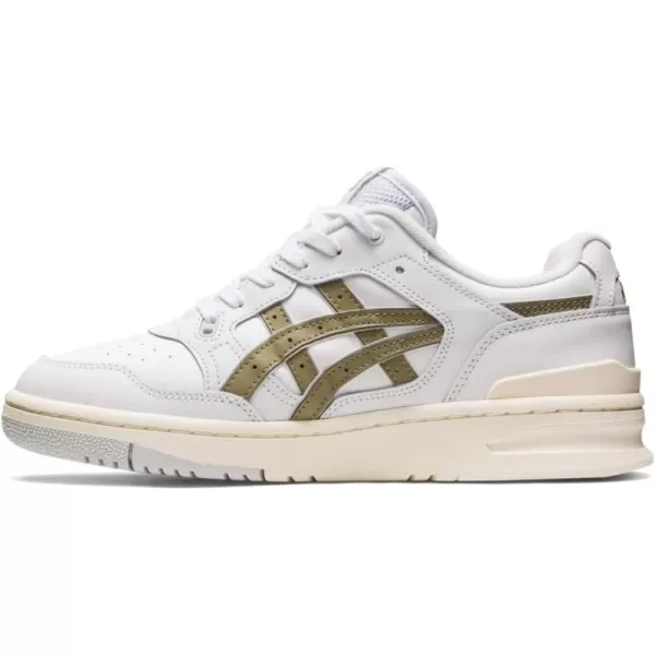 imageASICS Unisex EX89 Sportstyle ShoesWhiteSafari Khaki