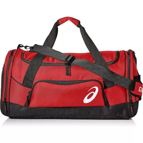 imageASICS Unisex Edge II Medium Duffle Training AccessoriesRedBlack