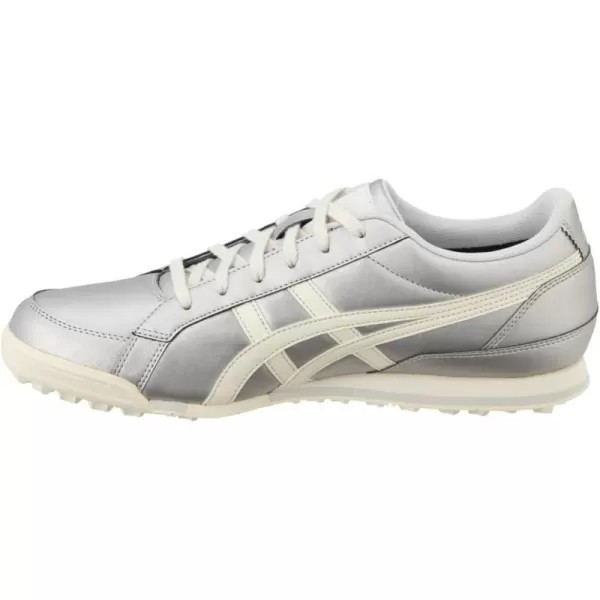 imageASICS Unisex GelPreshot Classic 3 Golf ShoesSilverCream
