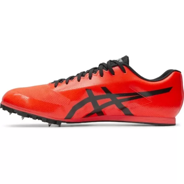 imageASICS Unisex Hyper LD 6 Track  Field ShoesSunrise RedBlack