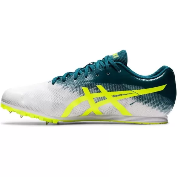 imageASICS Unisex Hyper LD 6 Track  Field ShoesWhiteSafety Yellow